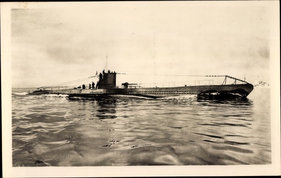 Ak Deutsche Wehrmacht, Kriegsmarine, Deutsches U Boot, U 34 ...