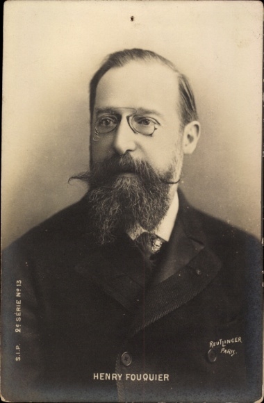 Ak Portrait, Jacques François Henry Fouquier, Journalist, Schriftsteller