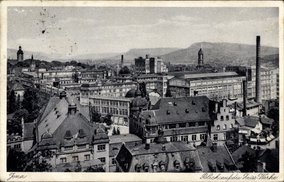 Ak Jona Kanton St. Gallen, Blick auf die Keiss Worke,   Industriearchitektur