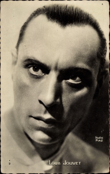 Ak Louis Jouvet, Porträt, Studio Piaz