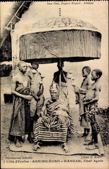 Ak Elfenbeinküste, Häuptling der Agnis