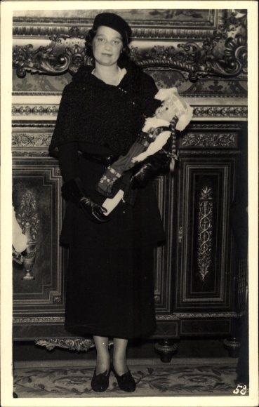 Ak Königin Astrid, S.M. la Reine Astrid