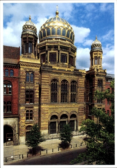 Judaika Ak Berlin Mitte, Neue Synagoge, Oranienburger Straße