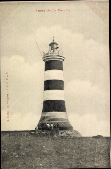 Ak La Baule Escoublac Loire Atlantique, Phare de la Banche