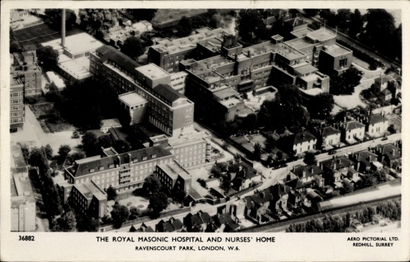 PC London City England, Royal Masonic Hospital and Nurses Home, Ravenscourt Park