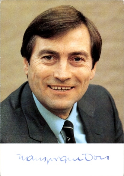 Foto Politiker Hansjürgen Doss, Autogramm