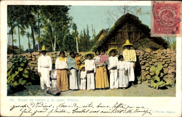 Ak México, Grupo de Indios y su Jacal