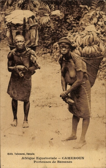 Ak Kamerun, Bananenträgerinnen