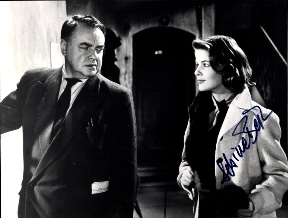 Ak Schauspielerin Sabine Bethmann, Autogramm