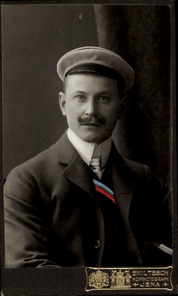 Studentika CdV Jena in Thüringen, Porträt eines Studenten