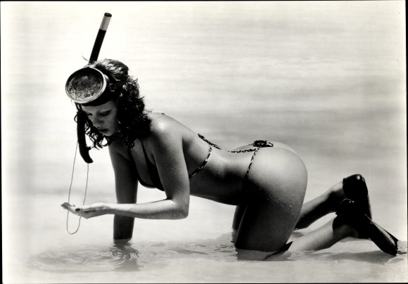 Foto Mode, Mini-Tanga, Schiesser Bademoden, Kollektion Frühjahr/Sommer 1976