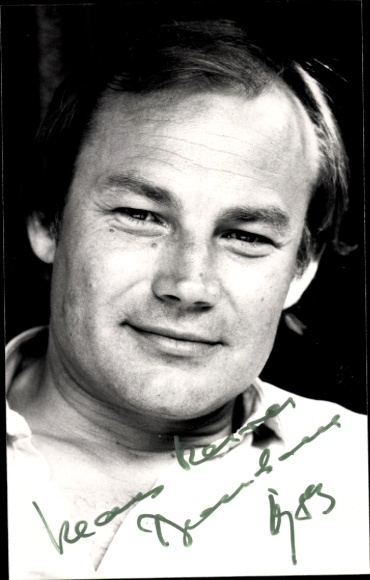 Foto Schauspieler Klaus Maria Brandauer, Portrait, Autogramm