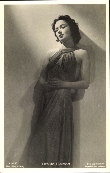 Ak Schauspielerin Ursula Deinert, Dein Leben gehört mir, Portrait