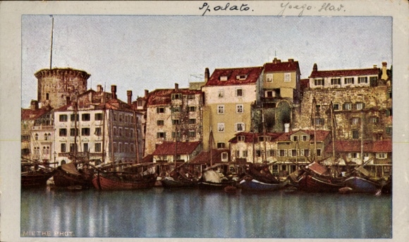 Ak Spalato Dalmatien Kroatien, Diocletianpalast