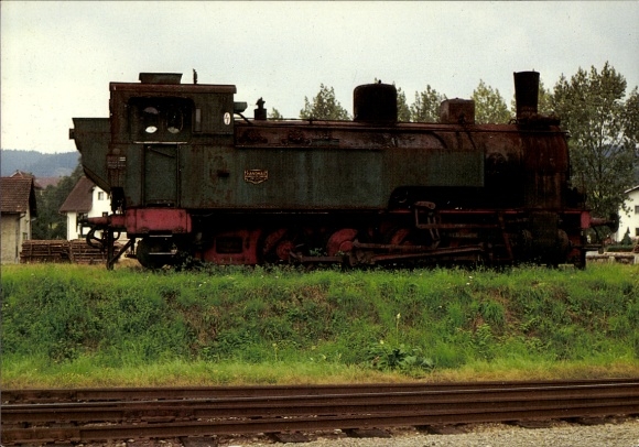 Foto Ak Naẞdampf Tenderlokomotive Dn 2 gebaut 1923 von Hanomag