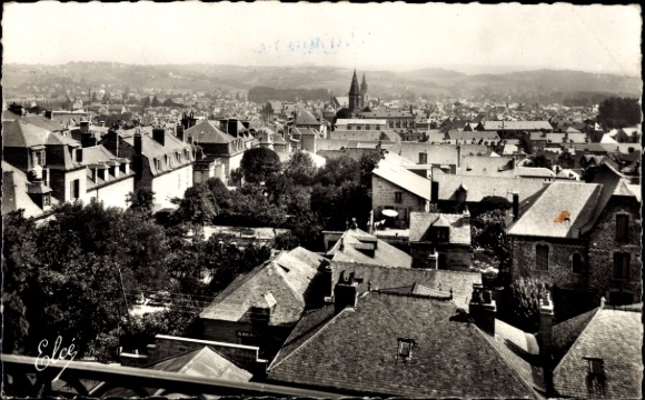 Ak Brive la Gaillarde Corrèze, Gesamtansicht