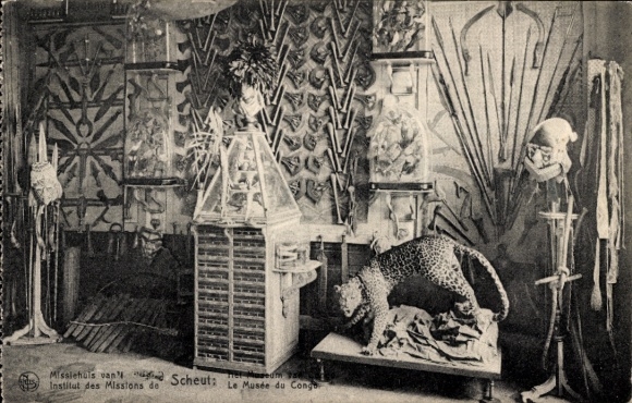 CPA Institut des Missions Scheut, Musée du Congo