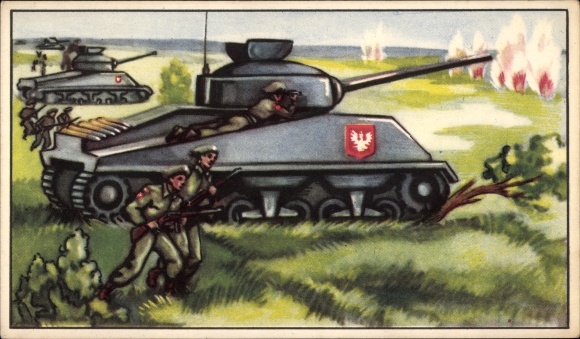 Ak Reklame, Toffee Crefin, Fermeture du Goulot, Le Debarquement en Europe No. 45