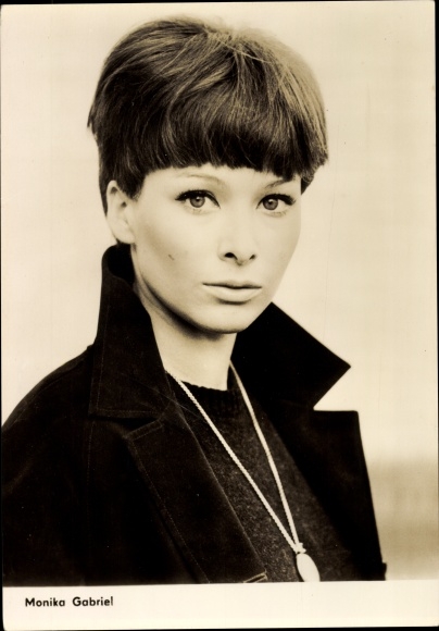 Ak Schauspielerin Monika Gabriel, Portrait, Defa Film, Lord am Alexanderplatz