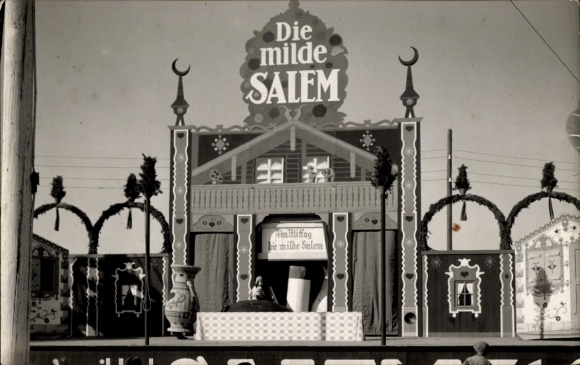 Ak Die milde Salem, Zigaretten, Werbung