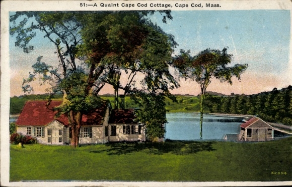 Ansichtskarte / Postkarte Cape Cod Massachusetts USA, Quiant-Cape-Cod ...