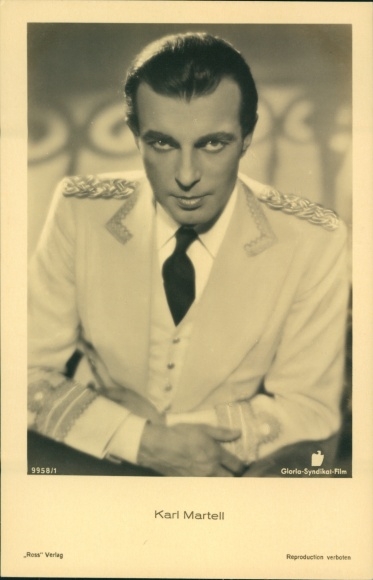 Ak Schauspieler Karl Martell, Portrait, Ross Verlag Nr. 9958/1