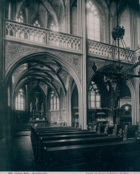 Foto Aachen in Nordrhein Westfalen, Dom, Kreuzkapelle, Innenansicht, Altar