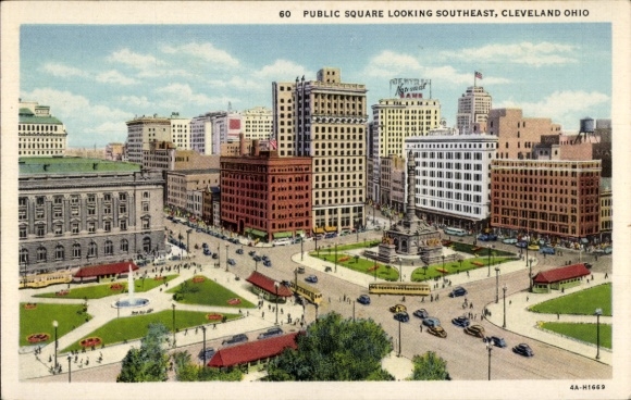 Ak Cleveland Ohio USA, Public Square