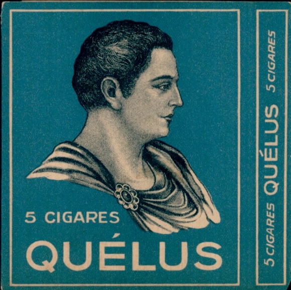 Reklame Quelus Zigarren