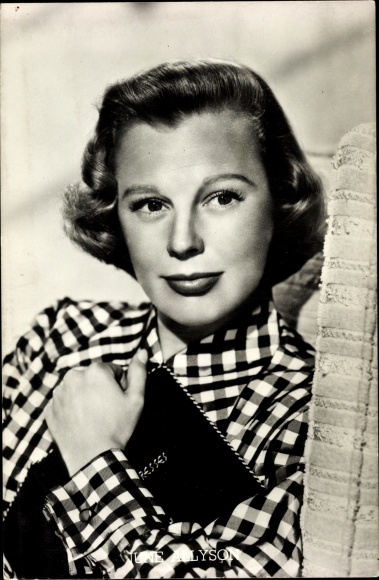 Ak Schauspielerin June Allyson, Portrait