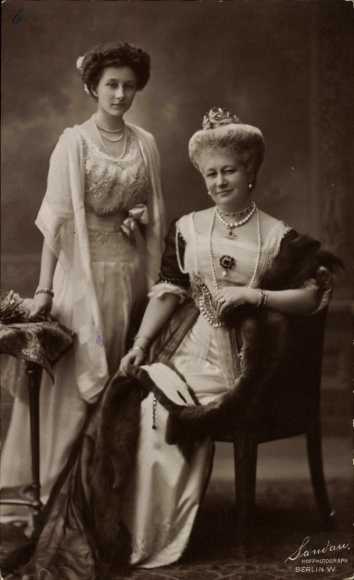 Ak Kaiserin Auguste Viktoria, Prinzessin Victoria Luise von Preußen, Portrait