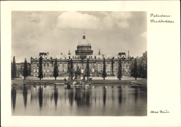 Ak Potsdam, Stadtschloss, Baur-Karte Nr. P. 87