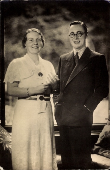 Ak Prinzessin Juliana der Niederlande, Prinz Bernhard von Lippe Biesterfeld