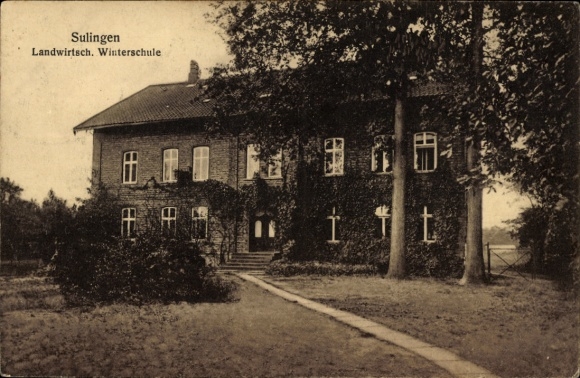Ak Sulingen in Niedersachsen, Landwirtschaftliche Winterschule