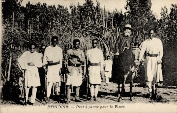 CPA Éthiopie, Prêt à partir pour la Visite