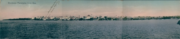 Klapp Ak Mombasa Kenia, Gesamtansicht