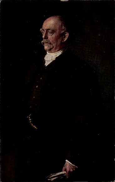 Künstler Ak Lenbach, F. von, Fürst Otto von Bismarck, Portrait