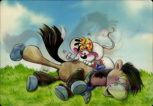 3D Künstler Ak Goletz, Galupy, Diddl-Maus