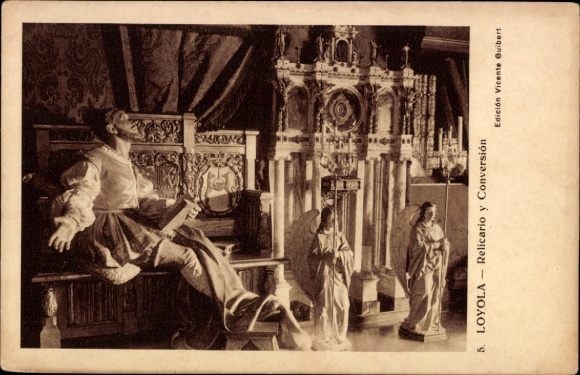 Ak Loyola País Vasco España, Relicario y Conversión