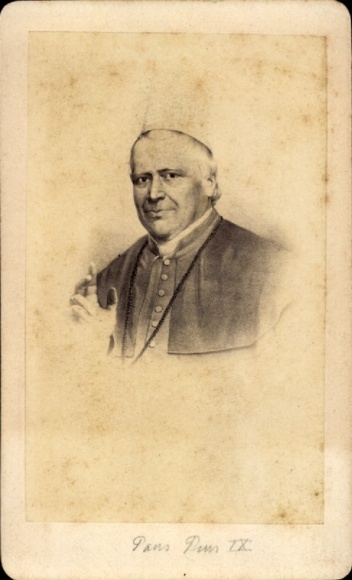 CdV Papst Pius IX., Porträt