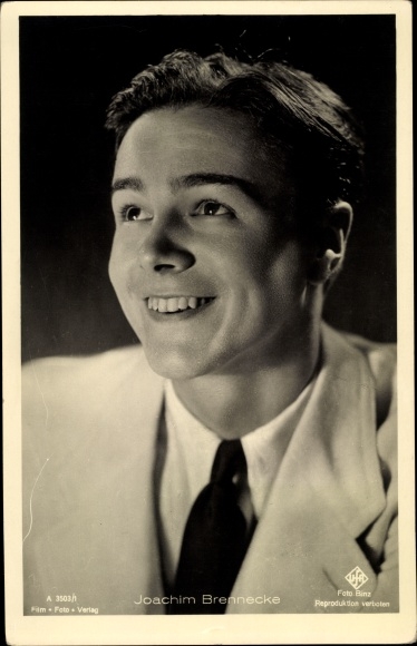 Ak Schauspieler Joachim Brennecke, Portrait