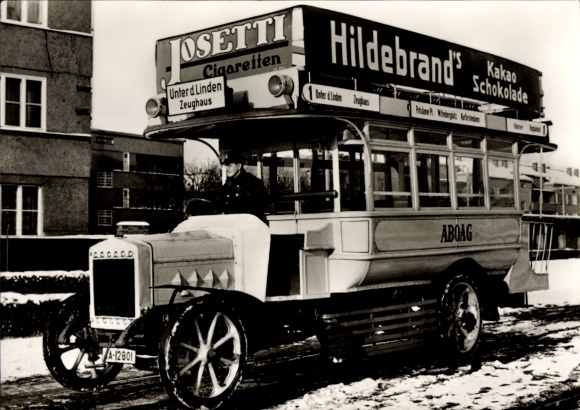 Ak Berliner Verkehrsmittel, Autobus Serie 2 Typ RK Wagen Bj. 1913, ABOAG