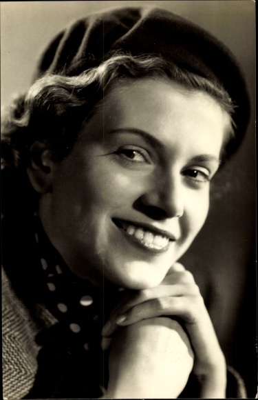 Ak Schauspielerin Brigitte Krause, Die Buntkarierten, Der Rat der Götter