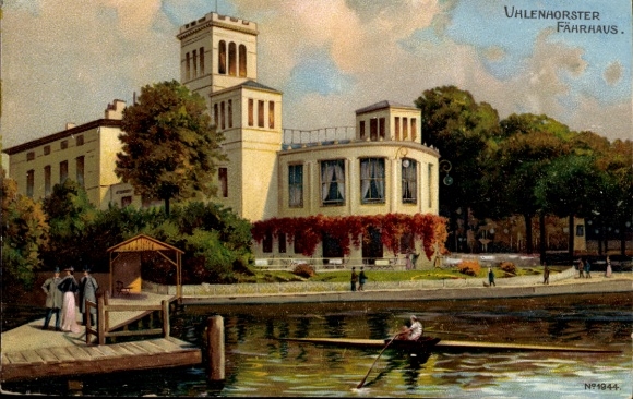 Ak Hamburg Uhlenhorst, Fährhaus