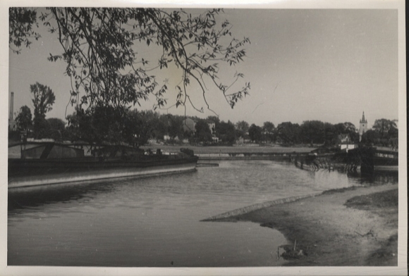 Original Foto Berlin Treptow, Schifffahrt auf der Spree, Stralau, um 1948