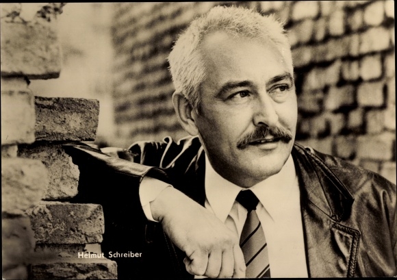 Ak Schauspieler Helmut Schreiber, For eyes only, Die Söhne der großen Bärin, DEFA, VEB Progress Film