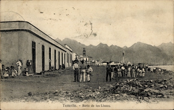 Ak Teneriffa Kanarische Inseln Spanien, Bario de los Llanos