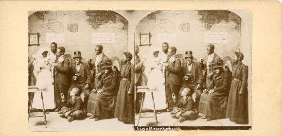 Stereo Foto Eine Negerhochzeit