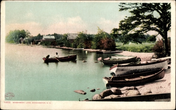 Ak Manchester New Hampshire USA, Massabesic Lake