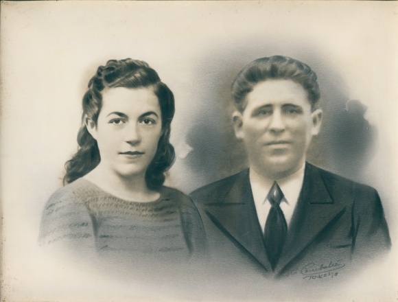 Foto Combalié, Henri, Tolouse, Portrait, Mann und Frau